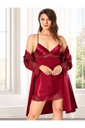 6 Lı Saten Gelin Çeyiz Seti thumbnail 1