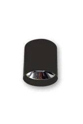 Foça Sıva Üstü Armatür Boş Kasa Siyah Platin Gu10 Duy Ct-5421 (AMPUL HARİÇ) thumbnail 1