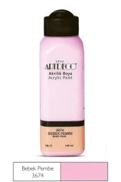 Akrilik Boya 140ml Bebek Pembe 3674 - 1