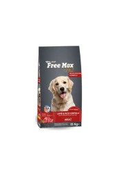 Free Max Kuzu Etli Yetişkin Köpek Maması 15 Kg - 1
