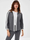 Faik Sönmez Oversize Kapüşonlu Kadın Pijama Takımı - Rahat ve Şık - 1