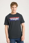 Wrangler Oversize Erkek T-Shirt - Kısa Kol - Minimalist Tarz thumbnail 1