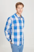 Wrangler Oversize Kareli Uzun Kol Erkek Gömleği - Günlük & Şık - 11