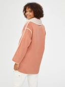 Faik Sönmez Oversize Midi Kaban - Minimalist Tasarım - 7