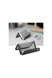 Masaüstü Metal Kartvizitlik Perfore Siyah 2301 thumbnail 2