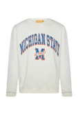 Superfly Michigan State Bisiklet Yaka Erkek Sweatshirt SPF101232313117 - 1