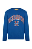 Superfly Michigan State Bisiklet Yaka Erkek Sweatshirt SPF101232313121 - 1