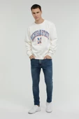 Superfly Michigan State Bisiklet Yaka Erkek Sweatshirt SPF101232313117 - 4