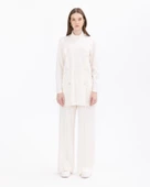 SCL Minimalist Uzun Kol Midi Tunik - Günlük Şık Kombinler - 4