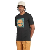 Timberland Short Sleeve Front Graphic Tee Erkek T-Shirt TB0A5UDB0011 - 1