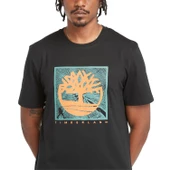 Timberland Short Sleeve Front Graphic Tee Erkek T-Shirt TB0A5UDB0011 - 3