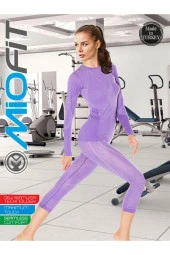 Energy Dry Fit Yüksek Bel 3/4 Seamless Spor Tayt thumbnail 1