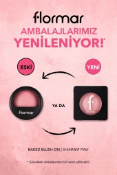 Işıltılı Fırınlanmış Allık - Baked Blush-on - 040 Shimmer Pink - 8682536051415 - 2