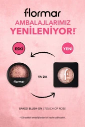 Işıltılı Fırınlanmış Allık - Baked Blush-on - 045 Touch Of Rose - 8682536051453 - 2