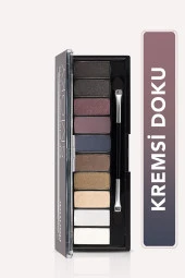 10'lu Far Paleti (DUMANLI RENK TONLARI) - Eyeshadow Palette - 002 Smoky - 8690604479535 - 1