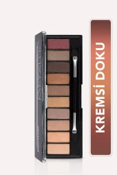 10'lu Far Paleti (METALİK NUDE VE TOPRAK TONLARI)-eyeshadow Palette-004 Metallıc-8690604551705 - 1