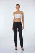 Ekol Kadın Minimalist Regular Fit Pantolon - Günlük & İş thumbnail 7