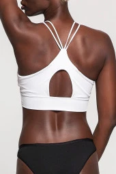 Kadın Beyaz Desteksiz İpli Büstiyer Koz115k35006 thumbnail 4