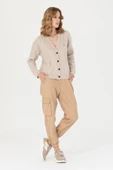 U.S. Polo Assn. Oversize Kadın Cargo Pantolon - Rahat ve Şık - 1