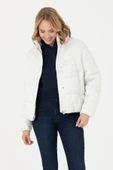 U.S. Polo Assn. Oversize Kapüşonlu Kadın Kışlık Mont - 1