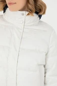U.S. Polo Assn. Oversize Kapüşonlu Kadın Kışlık Mont - 5