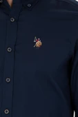 U.S. Polo Assn. Minimalist Erkek Uzun Kol Gömlek - Günlük & İş - 7