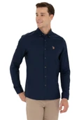 U.S. Polo Assn. Minimalist Erkek Uzun Kol Gömlek - Günlük & İş - 2