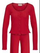 Jack&Jones JJXX Kadın Minimalist Crop Pijama Takımı - Rahat ve Şık - 6