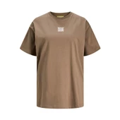 Jack&Jones JJXX Oversize Minimalist Kadın Tişört - Kısa Kol Günlük thumbnail 5