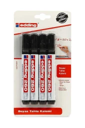 Marka: Eddıng 260 Beyaz Yazı Tahtası Kalemi Siyah 4 Adet Kategori: Sekreterlik thumbnail 4