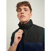 Jack&Jones Erkek Oversize Minimalist Şişme Yelek - Günlük - 10