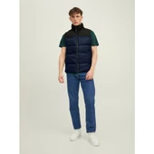 Jack&Jones Erkek Oversize Minimalist Şişme Yelek - Günlük - 8