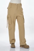 Unique Mode Oversize Bol Cepli Kadın Pantolon - Minimalist Günlük Stil - 5