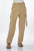 Unique Mode Oversize Bol Cepli Kadın Pantolon - Minimalist Günlük Stil - 7