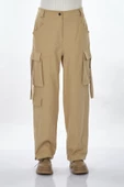 Unique Mode Oversize Bol Cepli Kadın Pantolon - Minimalist Günlük Stil - 2
