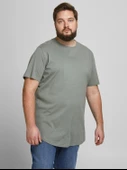 Jack&Jones Oversize Minimalist Erkek T-Shirt - Günlük Kullanım - 2