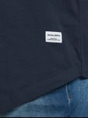 Jack&Jones Oversize Minimalist Erkek T-Shirt - Günlük Kullanım - 12