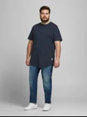Jack&Jones Oversize Minimalist Erkek T-Shirt - Günlük Kullanım - 11
