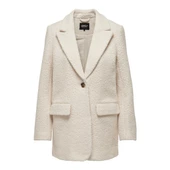 Only Minimalist Yaka Tek Düğmeli Midi Kadın Ceket - Günlük Şıklık thumbnail 5