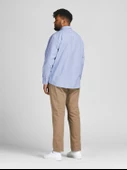 Jack&Jones Oversize Uzun Kol Minimalist Erkek Gömleği - 10