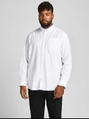 Jack&Jones Oversize Uzun Kol Minimalist Erkek Gömleği - 4
