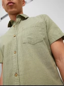 Jack&Jones Minimalist Kısa Kol Erkek Gömleği - Günlük & Rahat - 10