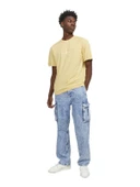 Jack&Jones Oversize Minimalist Erkek T-Shirt - Günlük & Rahat thumbnail 2