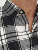 Jack&Jones Erkek Uzun Kol Kareli Minimalist Gömlek - Günlük Stil - 6