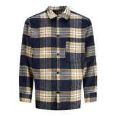 Jack&Jones Oversize Kareli Uzun Kol Gömlek - Günlük Şıklık - 8