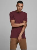Jack&Jones Oversize Erkek T-Shirt - Minimalist Stil, Günlük Kullanım - 7