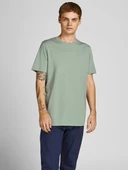 Jack&Jones Oversize Erkek T-Shirt - Minimalist Stil, Günlük Kullanım - 4