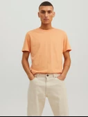 Jack&Jones Oversize Erkek T-Shirt - Minimalist Stil, Günlük Kullanım - 1