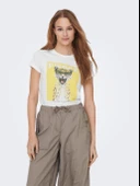 Only Kadın T-Shirt 15291975 - 3