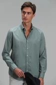 Lufian Minimalist Erkek Gömlek - Uzun Kol - Regular Fit - Günlük/İş - 5